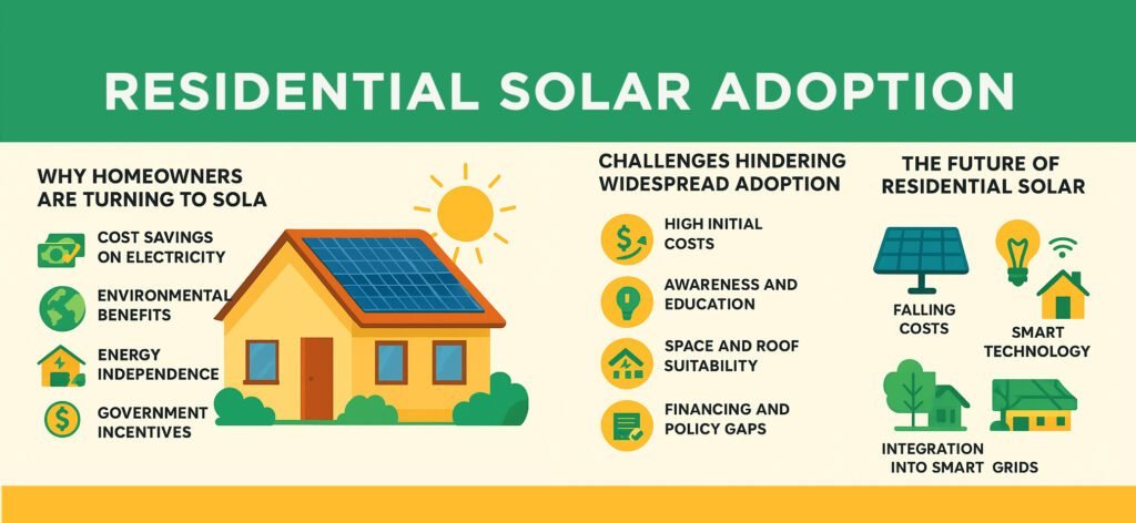 Residential Solar Adoption: Powering Homes for a Sustainable Future Solar adoption
